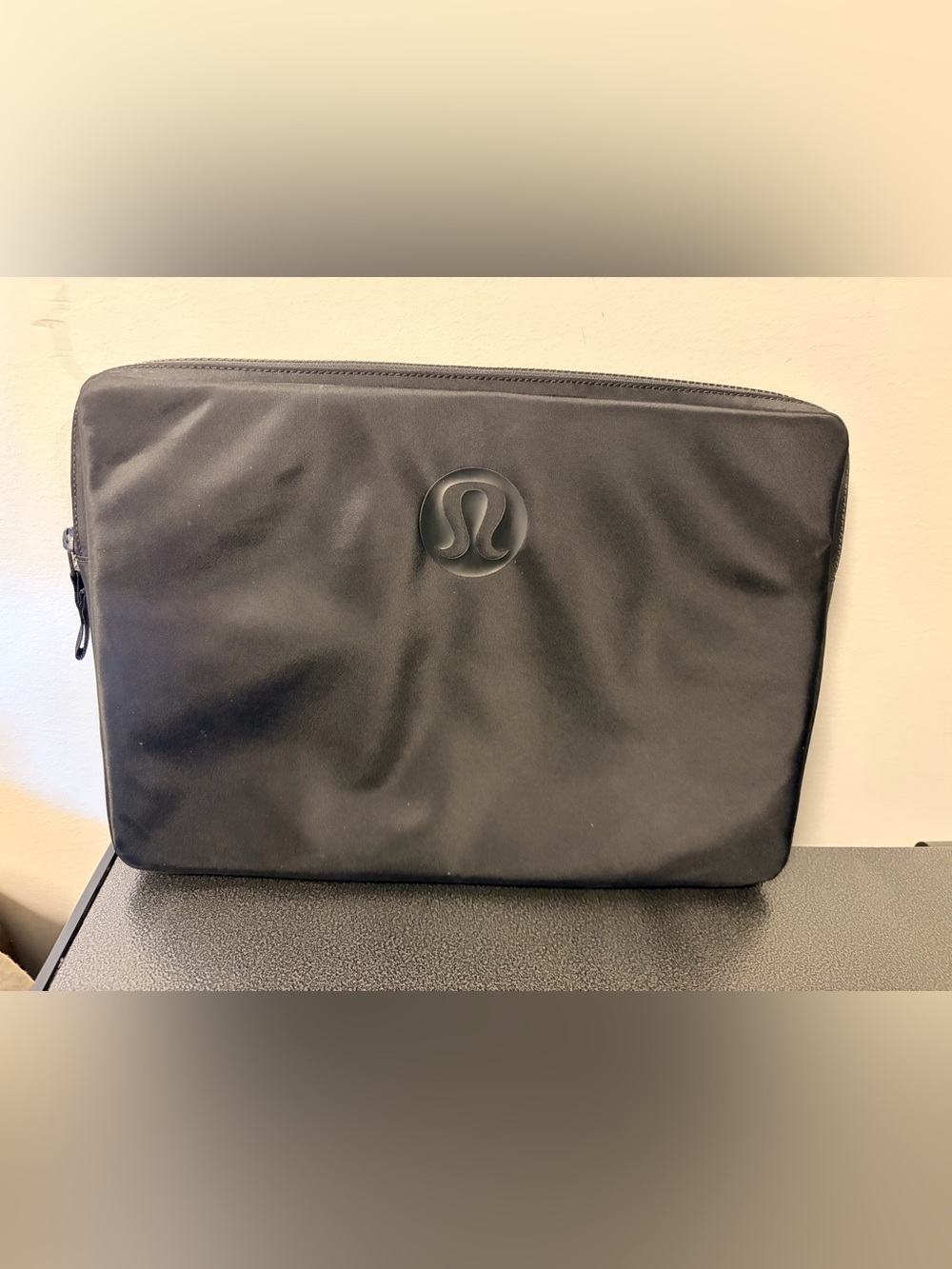 lululemon athletica Black Laptop Sleeve with Logo